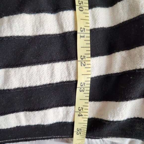 CLaeson California in me Maxi Dress‎ Sleeveless Racerback Black White Striped M - Picture 9 of 15